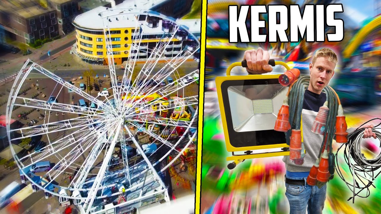 HOE BOUWEN ZE DE KERMIS