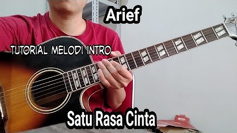 Arief - Satu Rasa Cinta || Tutorial Melodi Intro by Edi Purwanto