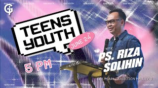 Ibadah Online Gsjs Youth U0026 Teens  Ps Riza Solihin  Pk 1700 24 Jun 2023