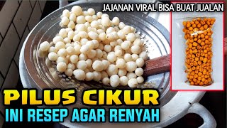 Resep PILUS CIKUR Super Renyah - Cara membuat Pilus Cikur Renyah