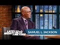 Samuel L. Jackson Remembers Making Star Wars - Late Night with Seth Meyers