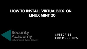 HOW TO INSTALL VIRTUALBOX ON LINUX MINT 20