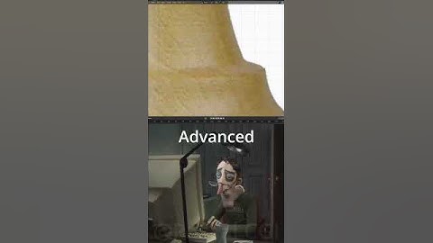 Blender Noob vs Pro Modeling a Pawn #blendertutorial #blenderforbegginer #blender #3d #tutorial