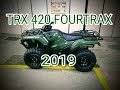 TRX 420 FOURTRAX 4x4 VERDE 2019, DETALHES!!!