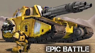 Imperial Fists vs Chaos Invasion - Ultimate Mod Warhammer 40k | Men of War: Assault Squad 2