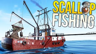 Scallop Fishing on the North Atlantic - New Dredge Fishing - Fishing North Atlantic screenshot 3