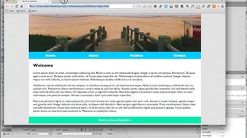Adding text and images to site - Dreamweaver CC (Part 4)