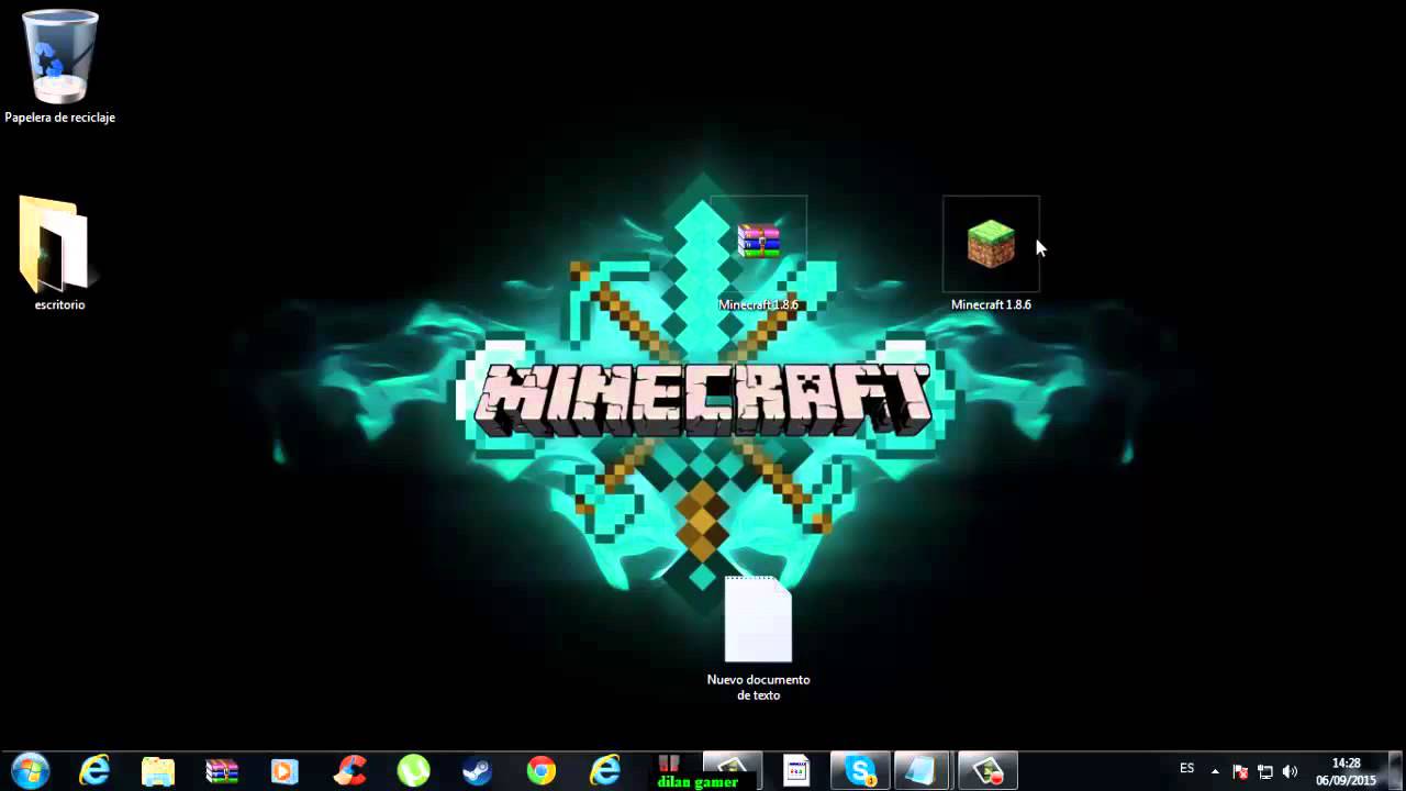 "Como descargar minecraft 1.8.6" !!!! - YouTube