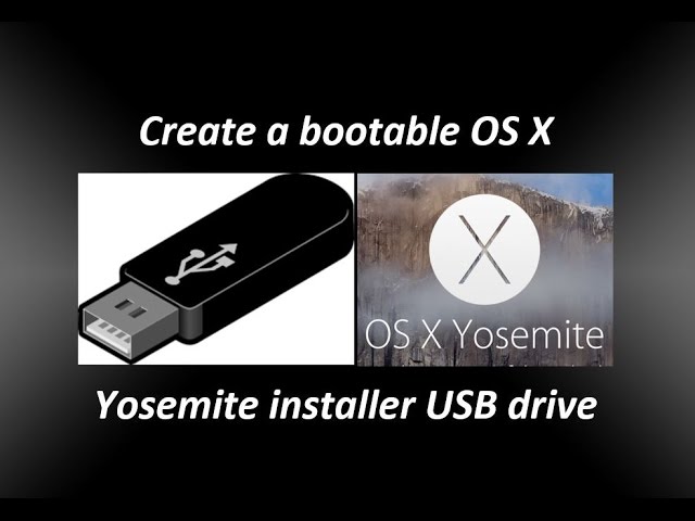 bootable yosemite