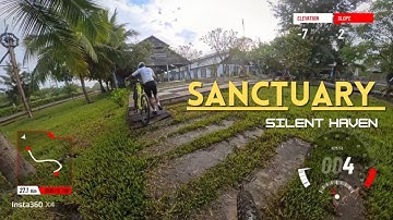 Insta360 x 4 | Telemetry Data | SANCTUARY, SILENT HAVEN | #mtb #cycling #adventure