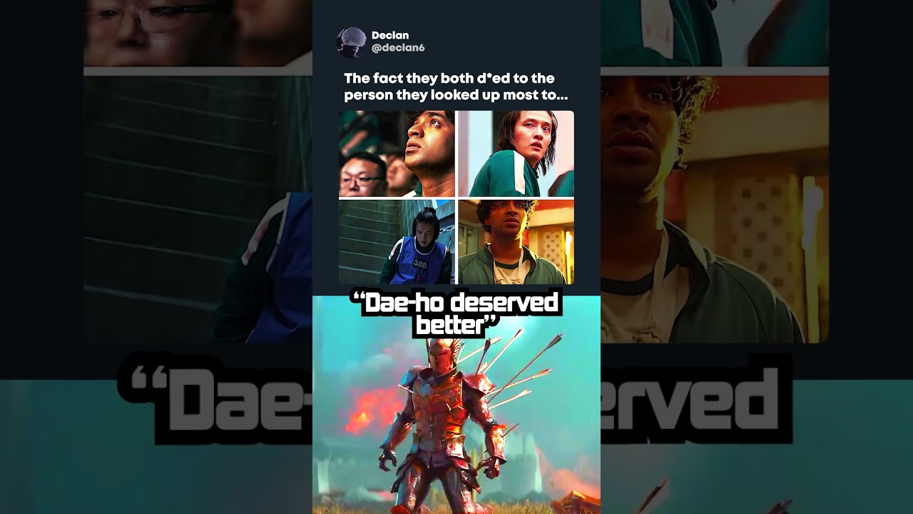 Poor Dae-ho 💔 | Squid Game meme