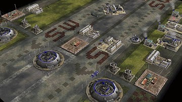USA Supreme + TEST SUPER MAP vs 7 Tank China - Command & Conquer Generals Apocalyptic