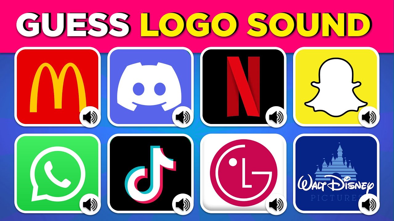 Guess The Logo Sound 🔥🔊 McDonald's, Tiktok, Netflix, Pepsi | Logo Quiz 2025