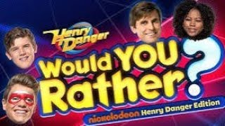 Would You Rather: Nickelodeon's Henry Danger Edition gonoodle from 2018