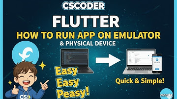 Create Your First Flutter App Step by Step | Run App in Emulator | Flutter Tutorial for Beginners 
