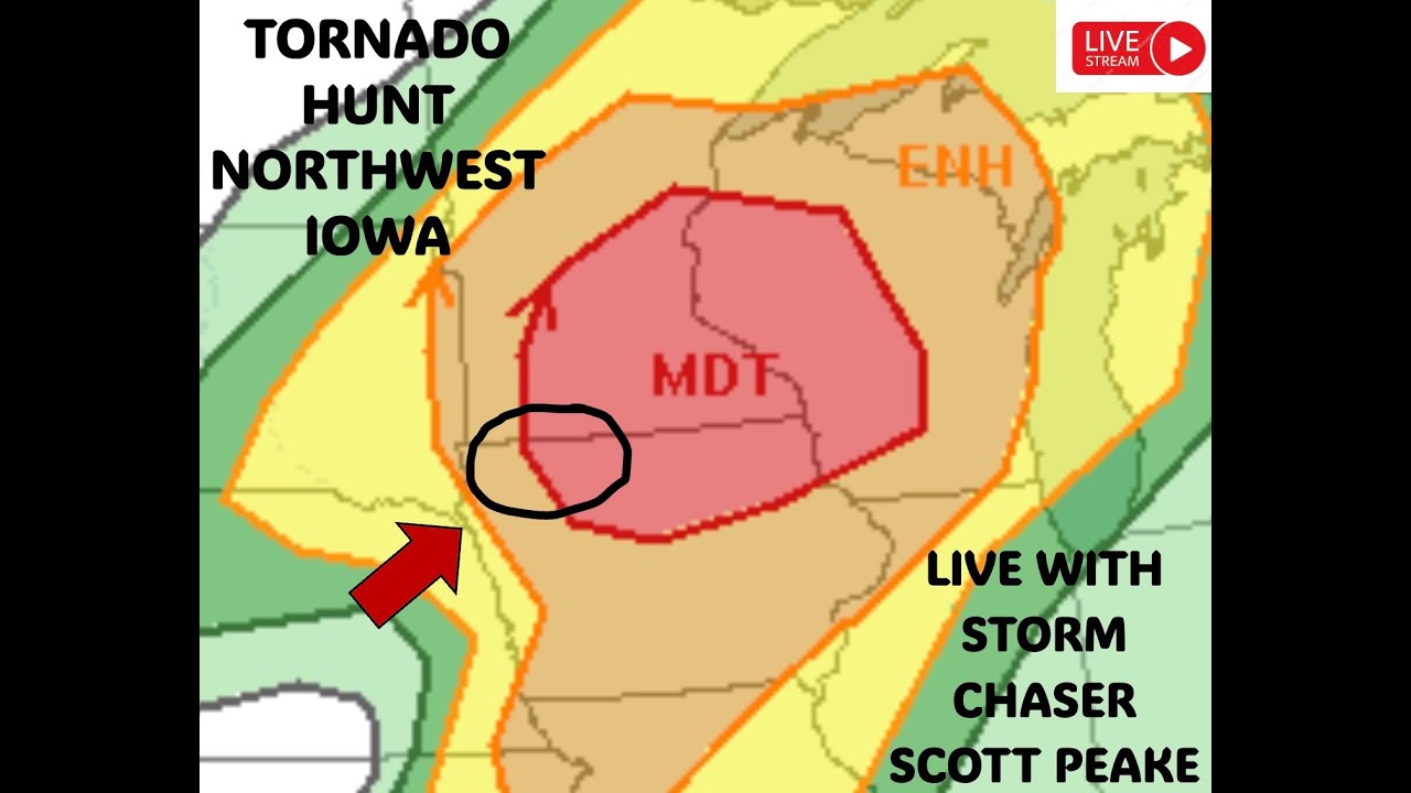 Tornado Hunt in Northwest Iowa - YouTube