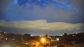 20230519  -  Bright Night Clouds - All Sky Cams Time-Lapse  N W S E
