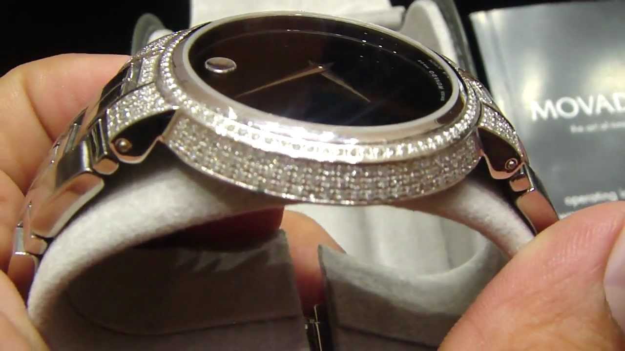 Mr Chris Da Jeweler Real Diamond Custom Movado Watch Sold Out