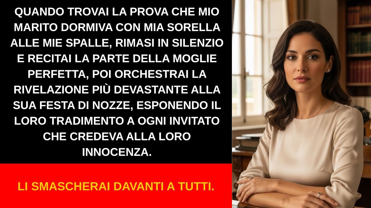 Ho aperto il telefono per cercare una foto e ho trovato la sua galleria. Erano loro. Davide e Valentina, mia sorella, che si baciavano e ridevano in ogni scatto, da tre anni. "Vieni a casa nostra,...
