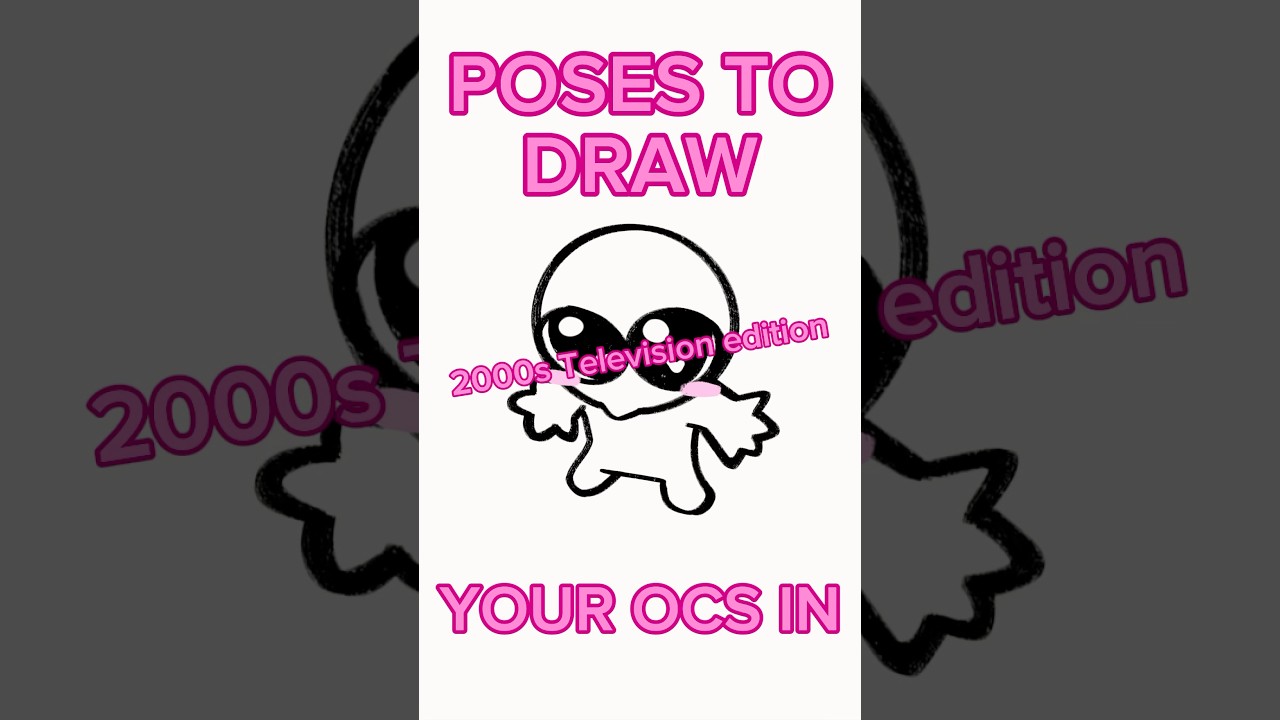 Poses to Draw Your OCs in (2000s TV edition) 