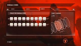 Wolfenstein The New Order   ALL 4 Enigma Codes Cracked   Secrets Revealed Trophy Achievement guide