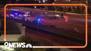 Crash sends 6 to hospital, causes I-25 closure south of Denver