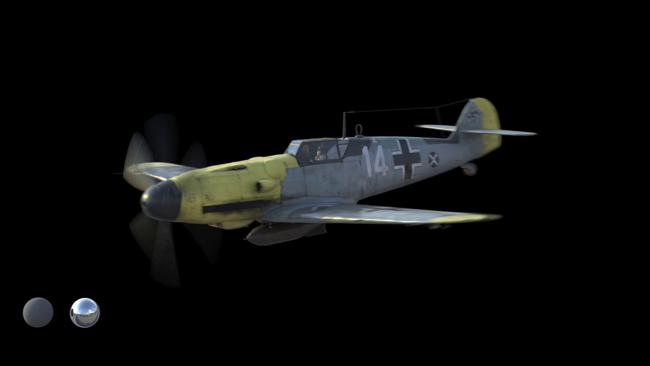 messerschmitt b109 turbtable