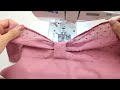 The easiest way to sew bow sleeve | Sewing Tips and Tricks