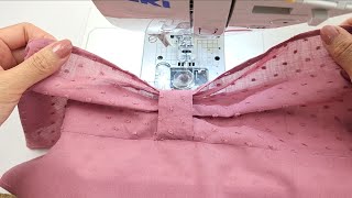 The easiest way to sew bow sleeve | Sewing Tips and Tricks by Tale Handmade 9,199 views 3 weeks ago 3 minutes, 41 seconds