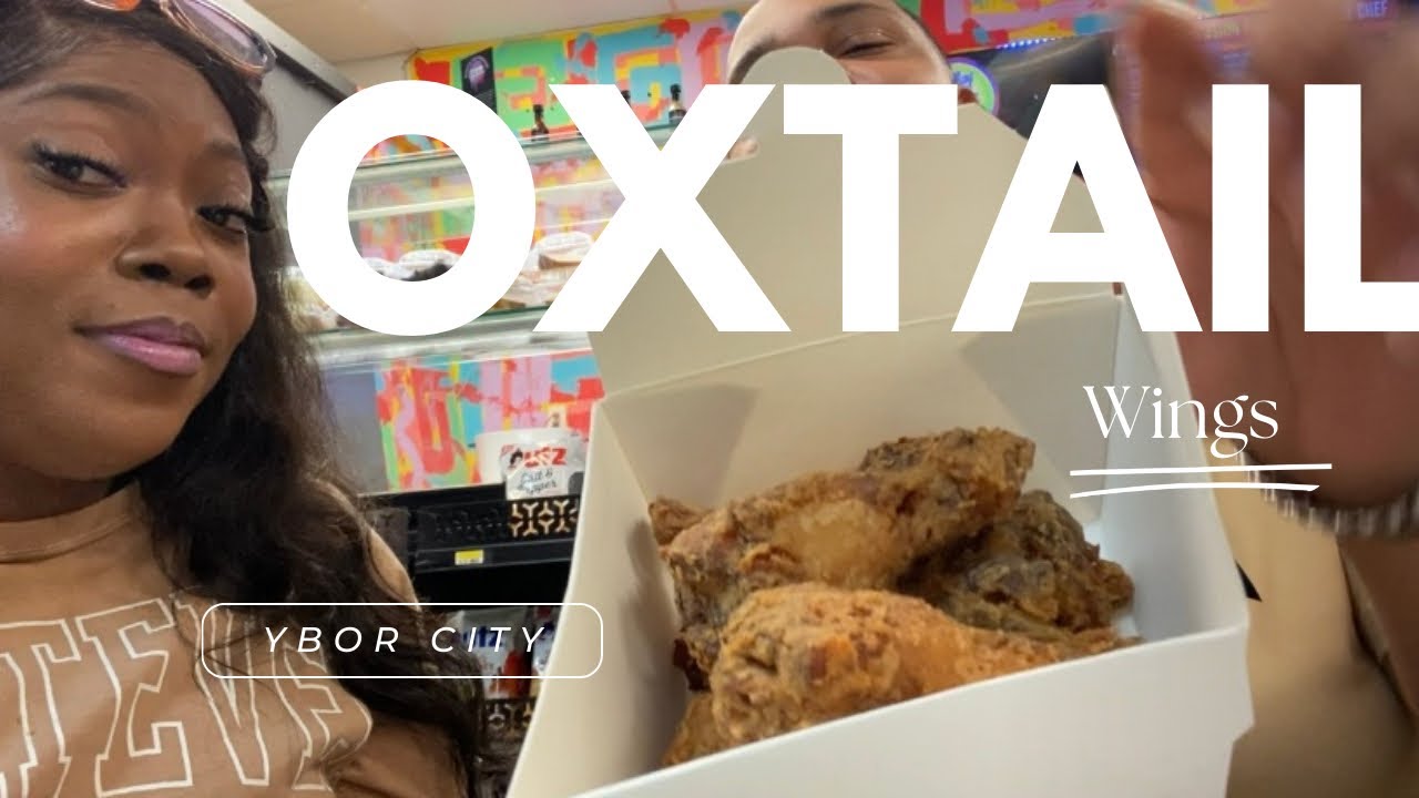 First time ever trying oxtail wings Tampa, Florida Ybor city YouTube
