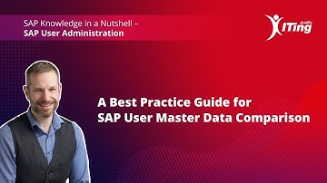 SAP User Master Comparison with Transaction PFUD | Automate Role & Authorization Synchronization
