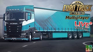 ETS 2 LIVE: MULTIPLAYER KONVOI!  Version 1.38│ Euro Truck Simulator 2 [HD]