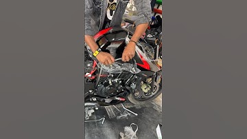 TVS Apache RTR 160 PPF 🔥😉#shorts #ppf #tvsapache #bikelamination