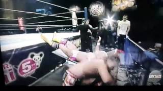 NJPW table spot