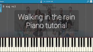 Miniatura de "Mucize Doktor Müzik-Piyano tutorial (Walking in the rain Soundtrack)/ Ali ve Nazlı theme"