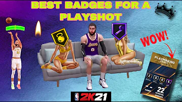 BEST BADGES FOR PLAYMAKING SHOT CREATOR: NBA 2K21