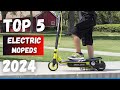 "Revolutionizing Commutes:Top 5 Best Electric Mopeds of 2024!"