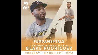 Blake Rodriguez Interview - Part 1- “3 Days Of Dog Changes A Lifetime” (Tues, 03/31)