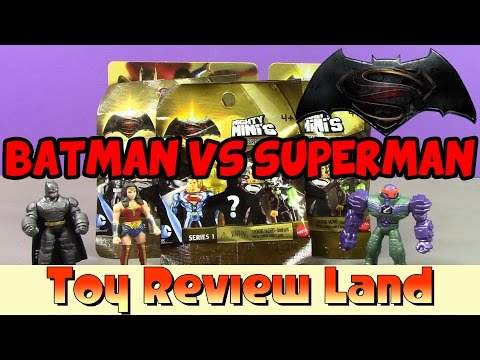 Batman Vs Superman Mighty Minis Blind Bags Action Figure Toys