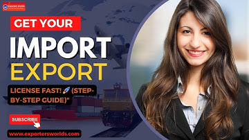 How to Apply import export license apply online in india (Step-by-Step IEC Guide 2025)