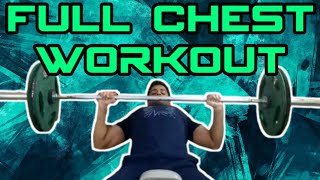 FULL CHEST WORKOUT at Gym | For Beginners | MOTIVATIONAL WORKOUT ??