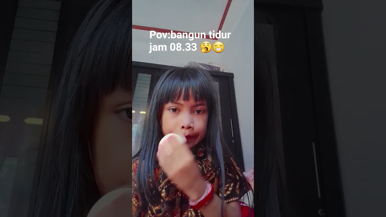 kalian hari ini bangun jam brp??😄 