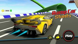 Ramp Car Stunts - Gameplay - formula ramp car stunts game #4 - impossible car stunts 2020 gameplay screenshot 5
