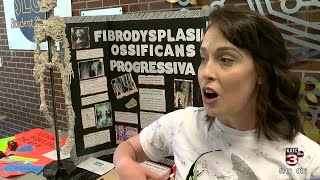 SLCC recognized students with showcase