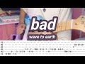 Bad wave to earth guitar coverwith tabs