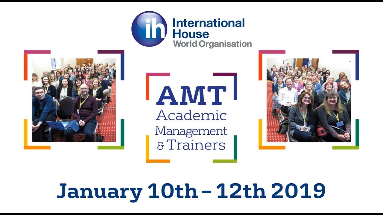 teacher training college IH AMT Conference 2019