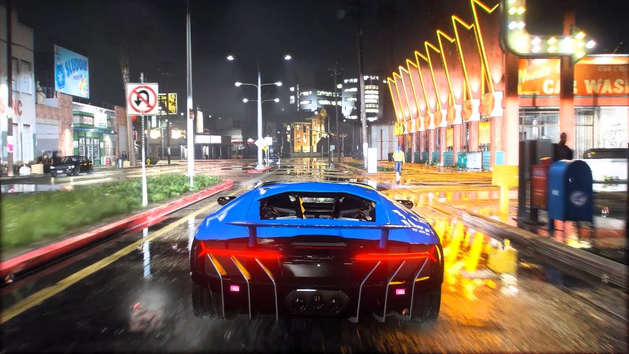 GTA V - RTX ON PhotoRealistic Ultra Graphics Gameplay - YouTube