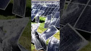 Tornado Aftermath NIPSCO Solar Farm Cleanup 1 Month Later Update part 1