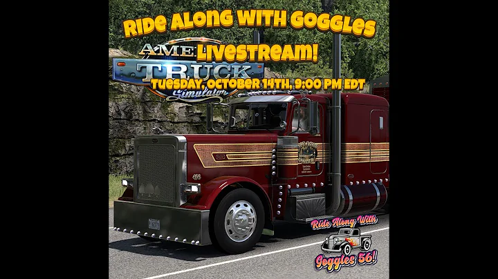 Ride Along with Goggles Livestream! October 14th