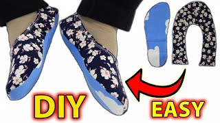 : 10 MINUTES MAKING / DIY Winter Socks Booties For Ladies / Girls / Kids / Mans/Cutting And Stitching